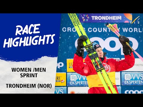 Skistad and Klaebo delight home fans in Trondheim | FIS Cross Country World Cup 23-24