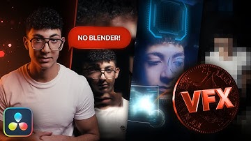 How to create INSANE VFX in DaVinci Resolve! - 3D Coin Flip