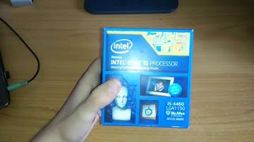 Unboxing Intel Core i5-4460 3.2GHz Haswell 4K