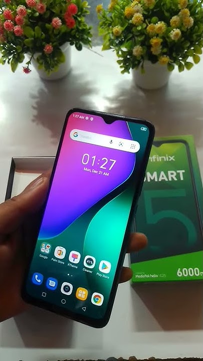 infinix smart 5 display - YouTube