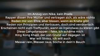 CAPITAL BRA & KING KHALIL - ZWEISTELLIGE HAFTSTRAFEN | LYRICS | DerDoxer Resimi