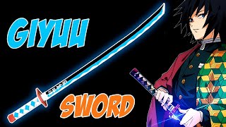 【鬼滅の刃】How to Make Demon Slayer Giyuu Sword || Paper Ninja Sword