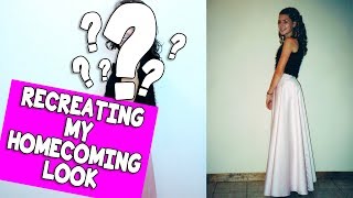 RECREATING MY HOMECOMING LOOK (A TAG!) // Grace Helbig