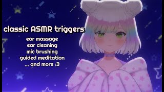 [ASMR] classic triggers to help you zzz... 😪💤| 3DIO/binaural audio | call 1-800-EEPY NOW🤓☝️