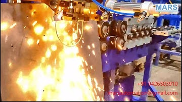 Fastest Automatic Ring Making with Butt Welding Machine - 35 rings per minute