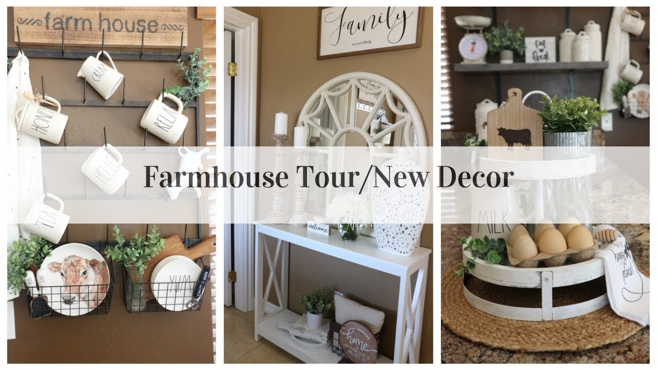 FARMHOUSE HOME TOUR (NEW DECOR & UPDATES) YouTube