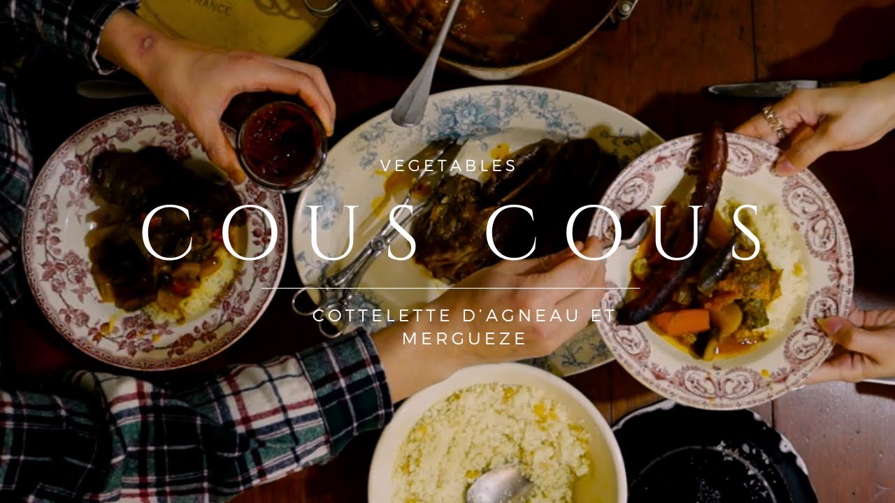 【まかない飯】フランス人が無言でおかわり絶品クスクス　Le Couscous aux legume /Vegetable couscous