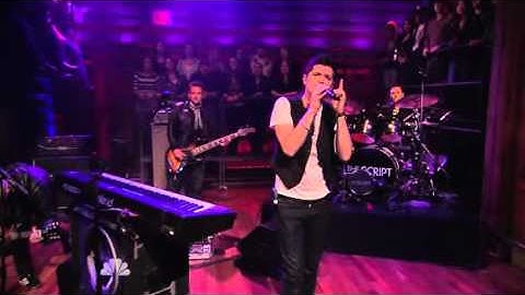 The Script perform "Breakeven" live on Jimmy Fallon Show