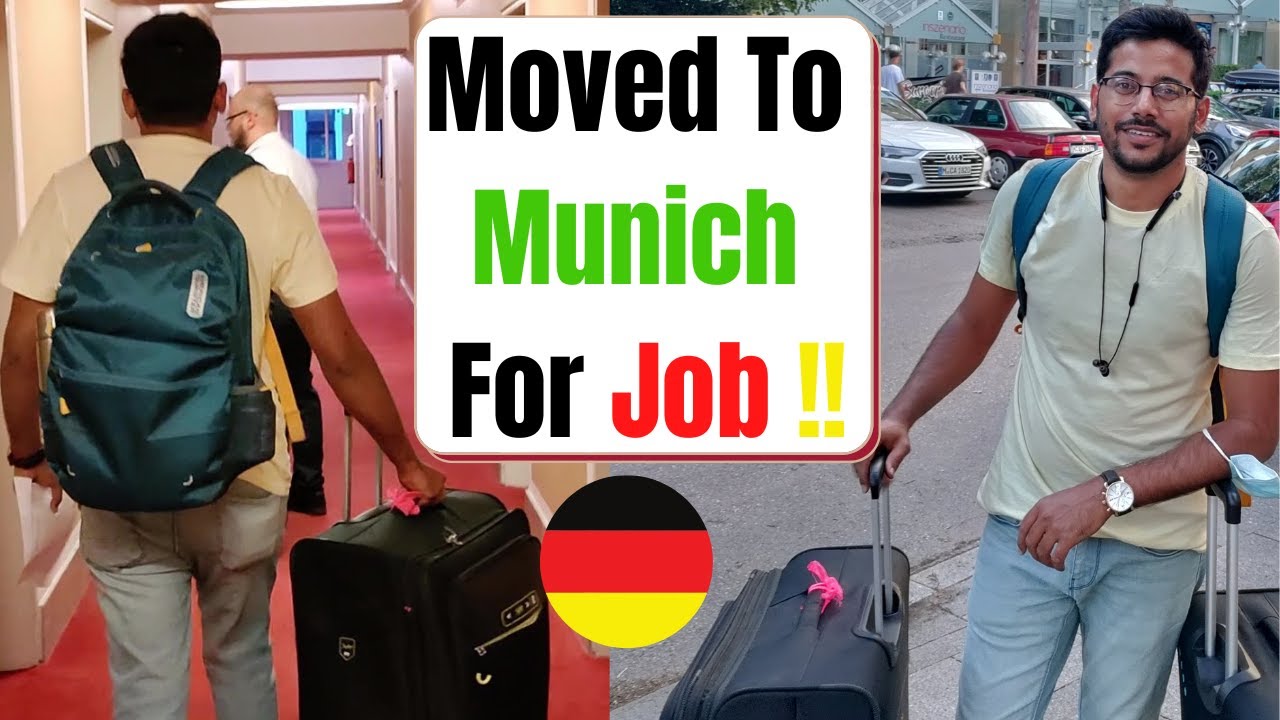 I MOVED TO MUNICH FOR NEW JOB COMPLETED MASTERS MOVE OUT VLOG