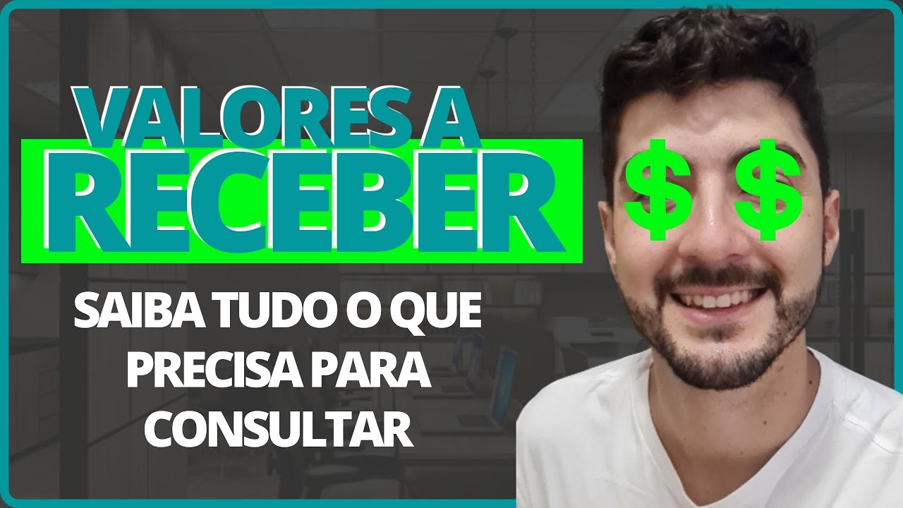 Como consultar o sistema de VALORES A RECEBER / BANCO CENTRAL YouTube