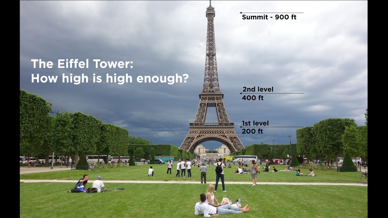 The Eiffel Tower: High Do Want to Go? -