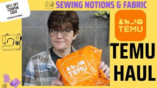 Temu Sewing/Quilting Haul--AWESOME DUPES!
