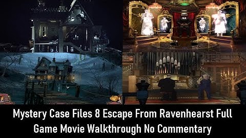 Mystery Case Files 8 Escape From Ravenhearst Full Game Movie Walkthrough No Commentary