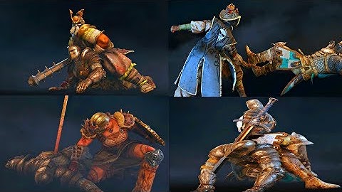 ANY EXECUTION WITH ANY CHARACTER GLITCH RETURNS - For Honor