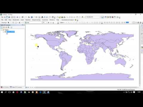 ArcMap 10.1 Open