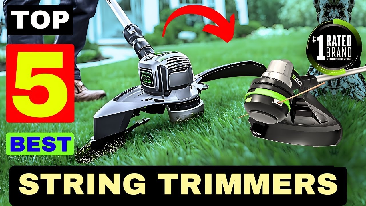The 5 Best String Trimmers Of 2024 (Review) - YouTube