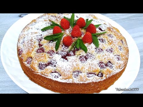 Delicious Homemade Raspberry PIE / How to make a Pie / Homemade Baking Recipe
