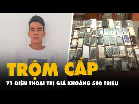 Video Cắt mái tôn, chui xuống tiệm cầm đồ lấy 71 điện thoại... - youtube