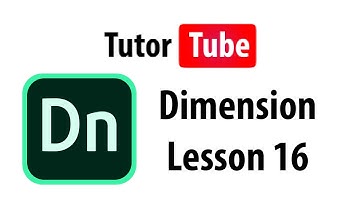 Dimension Tutorial - Lesson 16 - Setting Focus Point in Camera to work with Depth of Field Effect