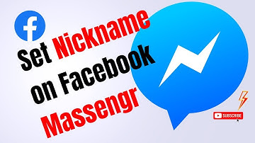 How To Set A Chat Nickname On Facebook Messenger 2023 | Change Nickname For Chat In Messenger