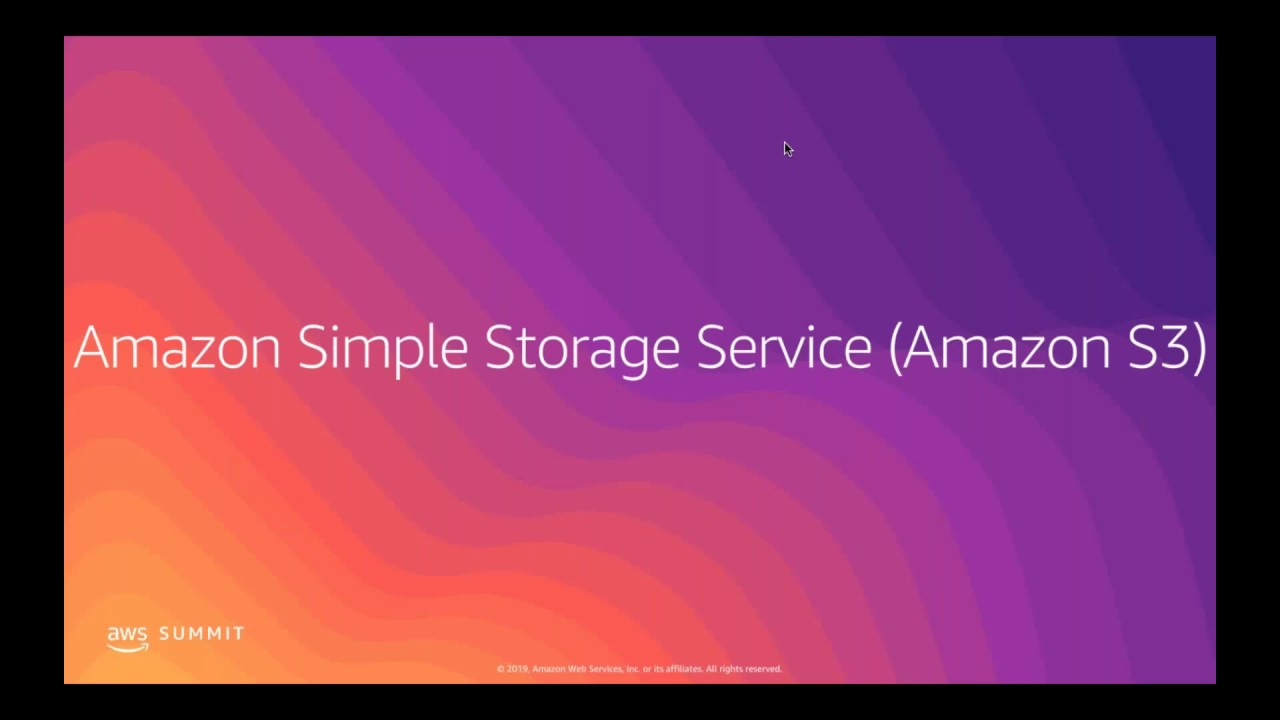 Webinar - Armazenamento em AWS (Tech Talks Series) - YouTube