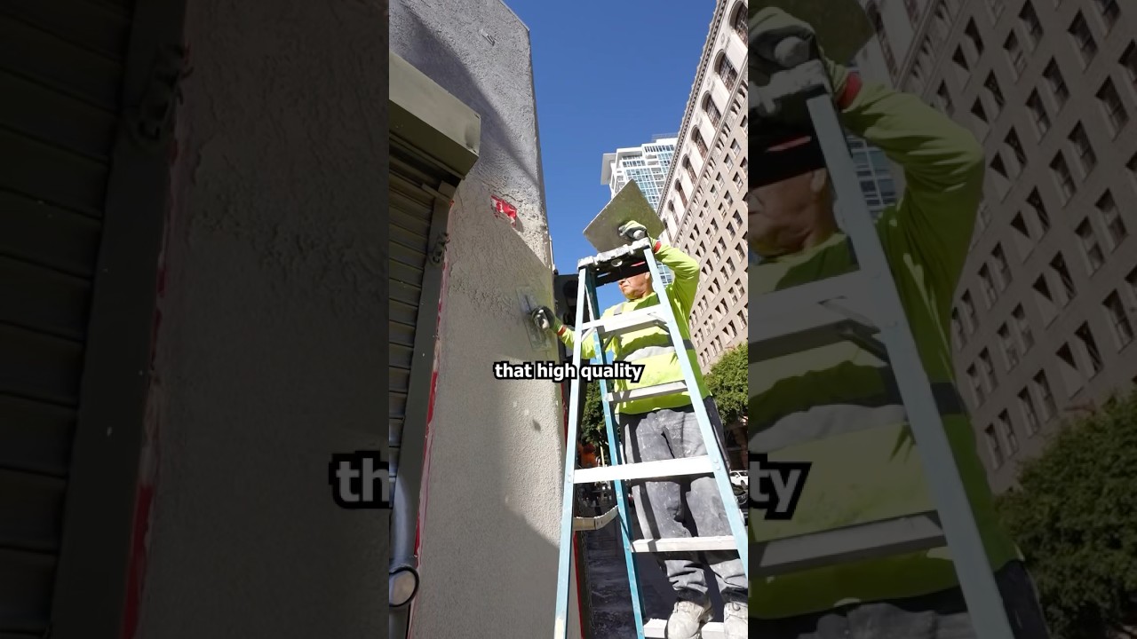 My Construction Business is Not Conventional… #stucco #construction #homerepair