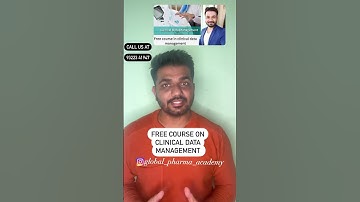 Gratis cursus over klinisch databeheer #clinicaldatamanagementcourse #clinicalresearchfreecourse