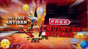FREE EMULATOR BYPASS💻📲 | OB 51 UPDATE | FREE FIRE EMULATOR BYPASS | 100% ANTIBAN PC BYPASS✅