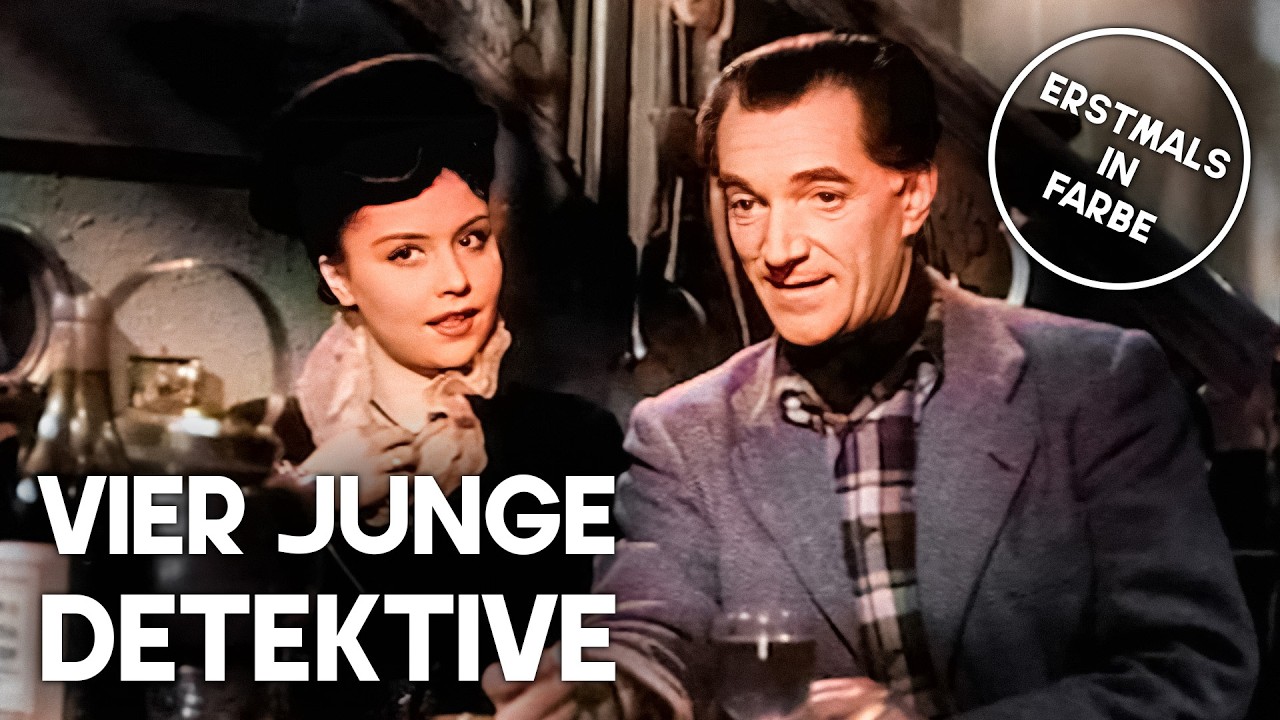 Vier junge Detektive - Alter Deutscher Film