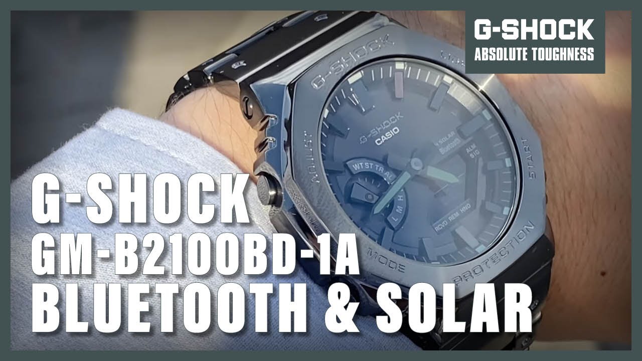 Unboxing the New G-Shock GM-B2100BD-1AER