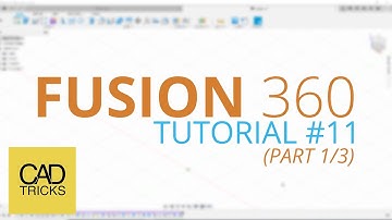 11 - Ribs and Webs - Fusion 360 for Beginners (Part 1/3)