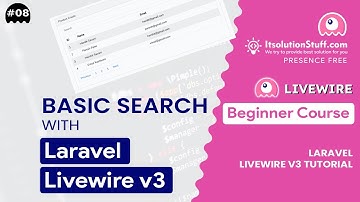 Basic Search using Laravel Livewire 3 | EP 8