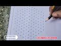 13x7 simple kolam Rangoli designs sikku kolam easy kolam #kolamrangoli #kolamdesign #kolamwithdot