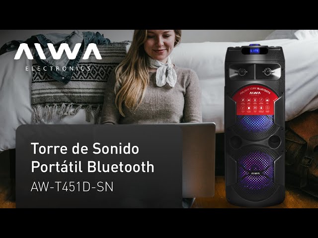 Torre de Sonido con Micrófono Aiwa AW-T600D