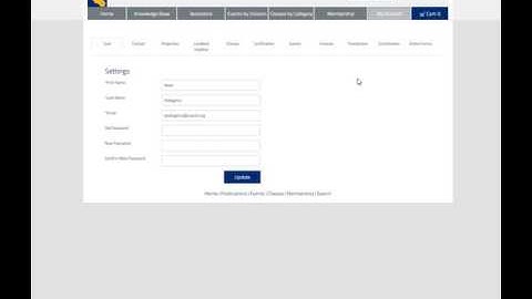 CAA Membership Certificate