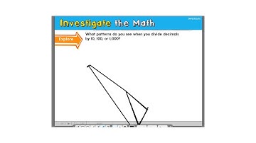 Chapter 6 Lesson 14 Divide decimals by powers of 10