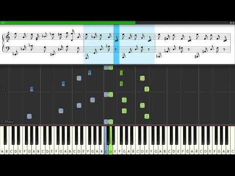 A. Scriabin  - Prelude opus 11 - 1. [Piano Tutorial]