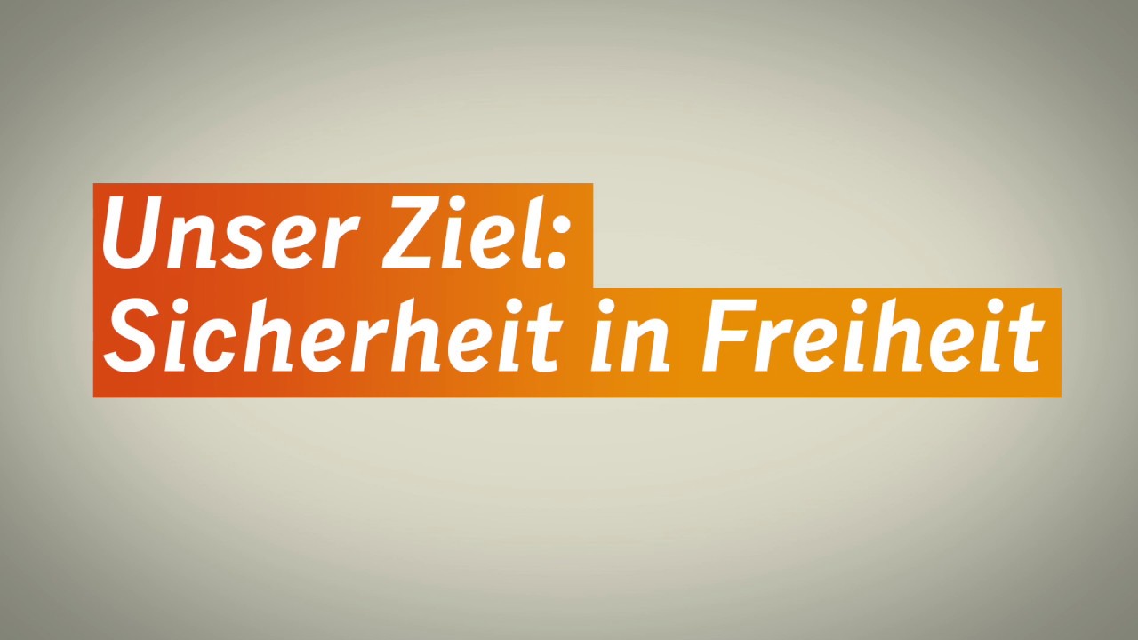 Sicherheit Und Freiheit Sicherheit Und Freiheit