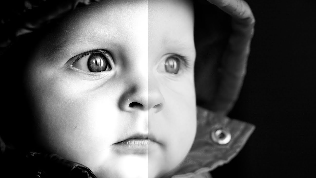 How to create a Stunning Black and White photo effect in ...