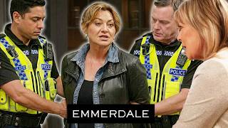 Moira Arrested After Attacking Joe Over Butlers Farm Emmerdale