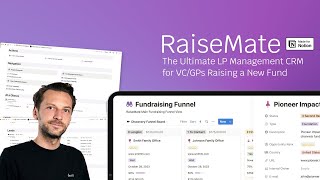 Raising a VC Fund: How to build LP Fundraising CRM for VC Managers
