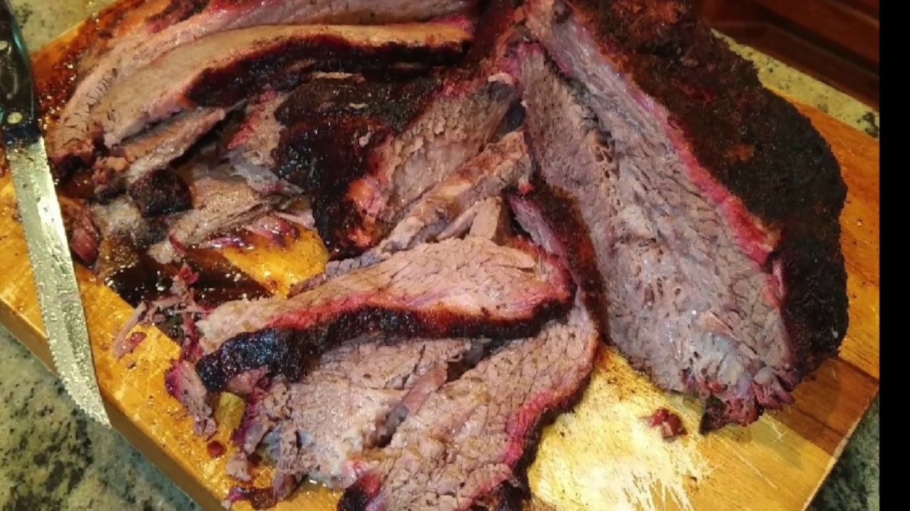 Pecan Smoked Angus Brisket YouTube