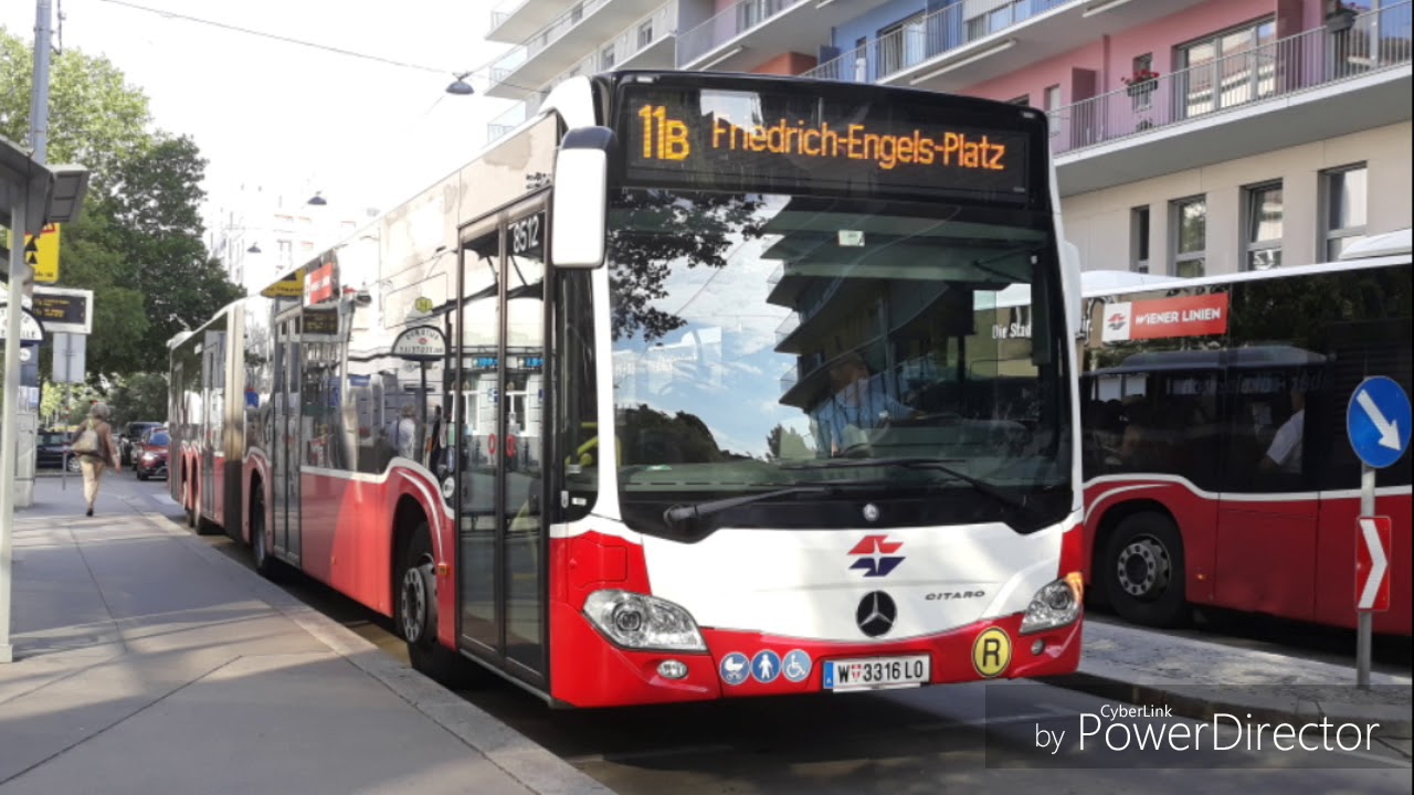 Bus 11B Ansage Wien