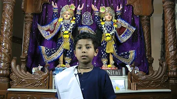 Bhagavad Gita sloka recitation by small kids