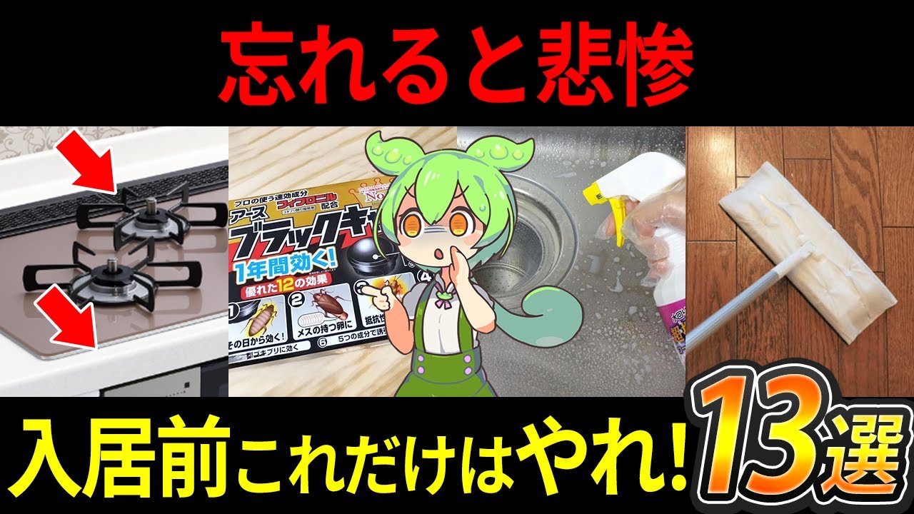 新居に引っ越す前の準備を怠ったずんだもんの末路