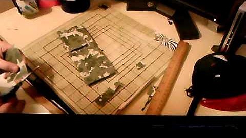 How to make a Duct tape Bi-fold wallet