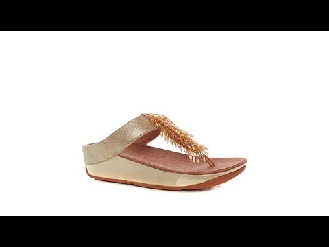 fitflop rumba toe thong