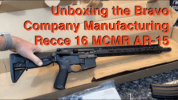 Cover Image for Unboxing a NEW Bravo Company Manufacturing BCM Recce 16 MCMR AR-15   4K