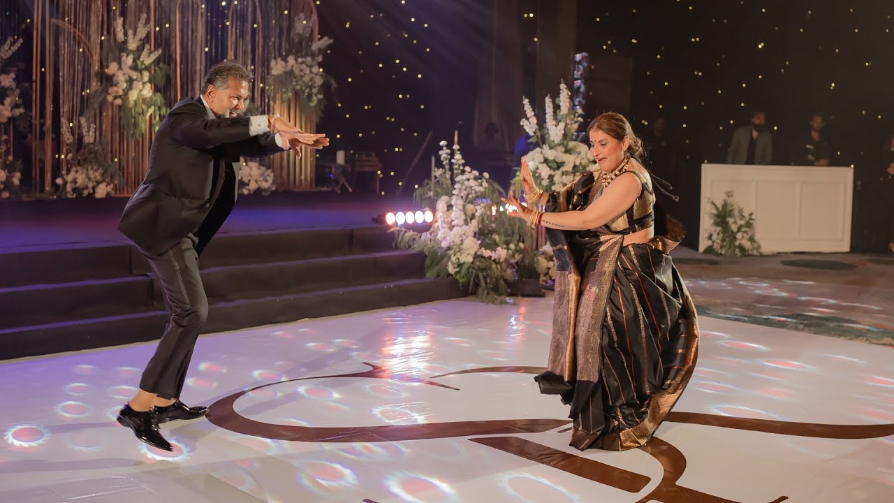 Grooms Parents Reception Entry | Indian Wedding | Punjabi Wedding Song