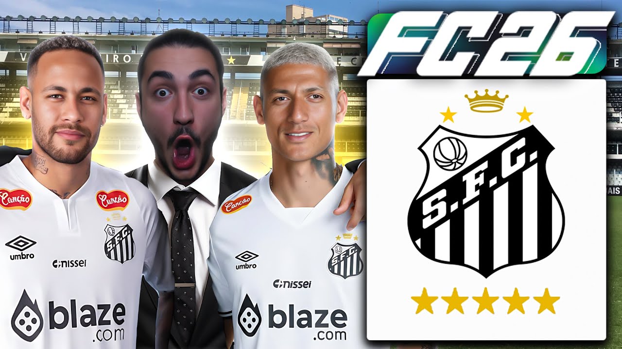Reconstruyo al Santos de Neymar en FC 26